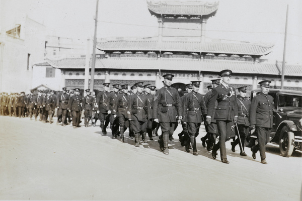 Funeral of Sub-Inspector John Crowley, SMP, 1928