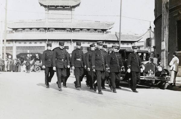 Funeral of Sub-Inspector John Crowley, SMP, 1928