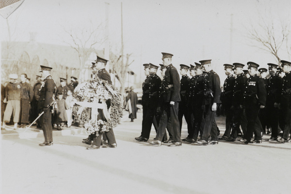 Funeral of Sub-Inspector John Crowley, SMP, 1928