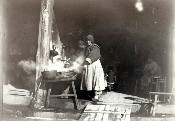 Boiled water shop (old tiger stove shop or laohuzao), Shanghai