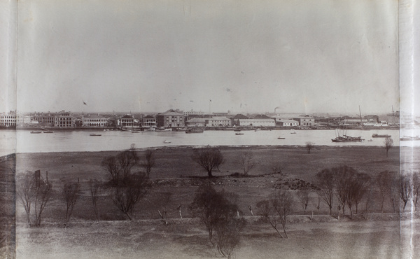 Section 6 of a panoramic view of the Huangpu River, Shanghai