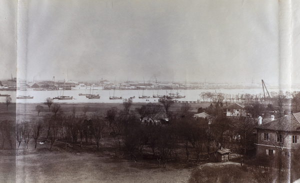 Section 7 of a panoramic view of the Huangpu River, Shanghai