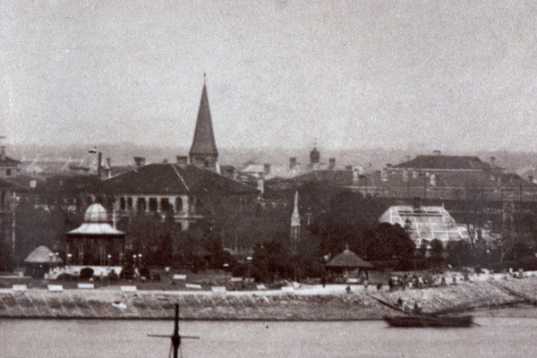 Public Garden, bandstand and Margary Memorial, Shanghai