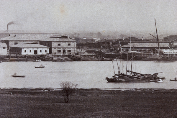 American Concession, Hongkou District and the Huangpu River, Shanghai