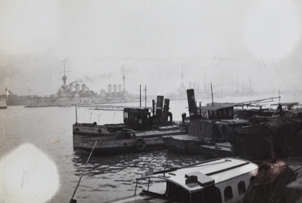 Battleship Row on the Huangpu River, Shanghai