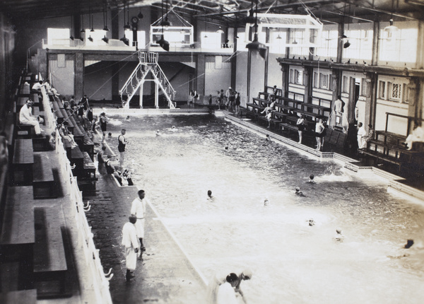 Swimming pool, Cercle Sportif Français (French Club), Shanghai