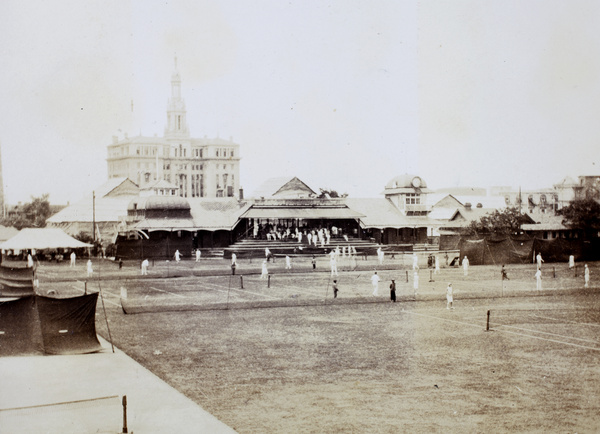 Tennis courts, Shanghai Cricket Club, Recreation Ground, Shanghai