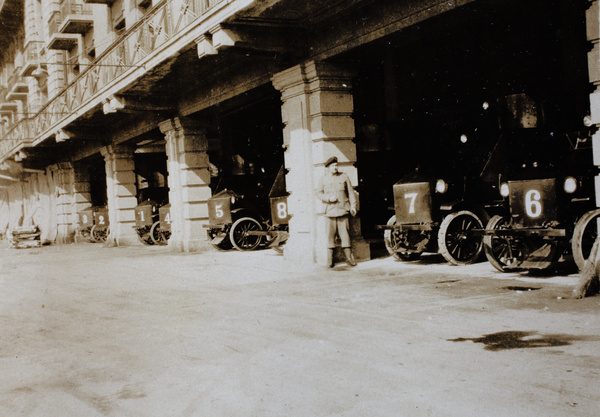 Armoured cars, Shanghai Volunteer Corps, Shanghai, 1932