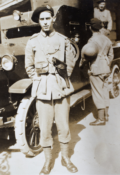 Mr Joseph, Armoured Car Company, Shanghai Volunteer Corps, 1932