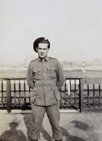 Mr Carter, Armoured Car Company, Shanghai Volunteer Corps, 1932