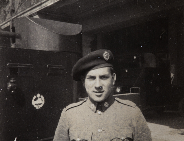 Mr Carter, Armoured Car Company, Shanghai Volunteer Corps, 1932