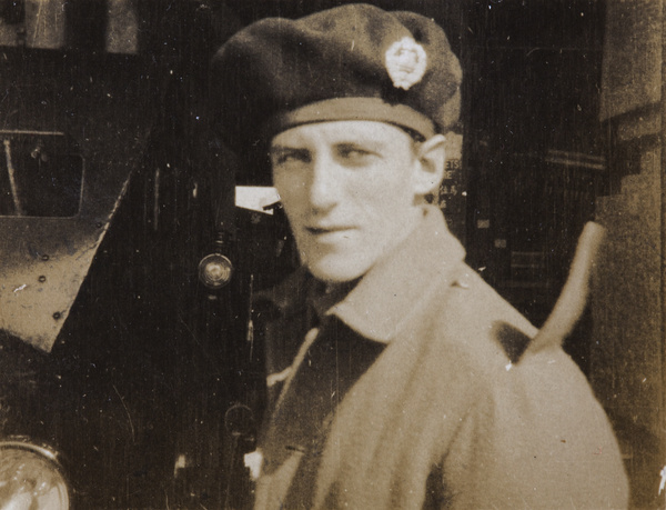 Roy Lucas, Armoured Car Company volunteer, Shanghai Volunteer Corps, 1932