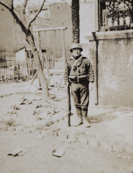 A Japanese Marine, Shanghai, 1932