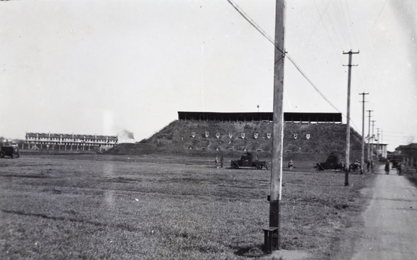 Firing range, Armoured Car Company volunteer training, Shanghai