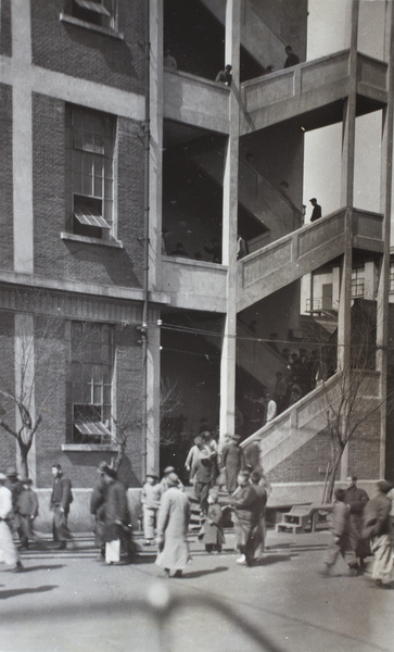 Workers at British Cigarette Company factory, Pudong, Shanghai