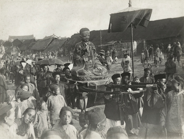 Buddhist festival procession, Yunnan province