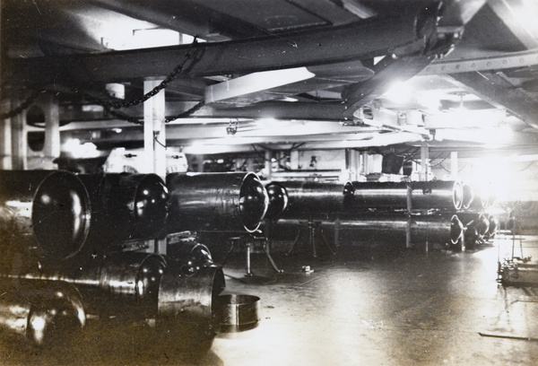 Inside H.M.S. Medway