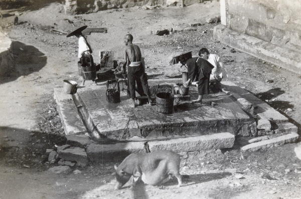 An ancient well, Kowloon, Hong Kong