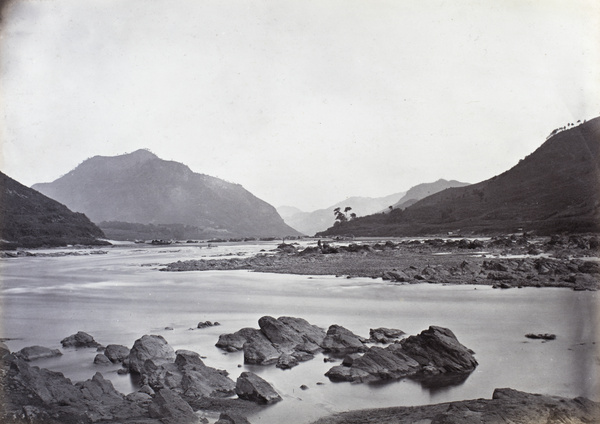Mi-t’o rapids on the Min River, near Yanping (延平区), Nanping (南平市)