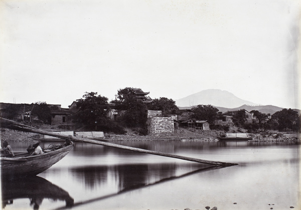 View from Shanqian over the river to Chui Nang, Fujian