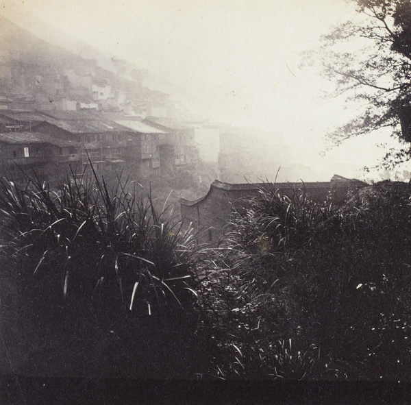 Sunrise on a misty morning, Shuikou (水口), Fujian