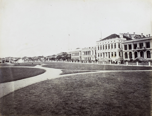 The Bund and Recreation Ground (later Public Garden), Shanghai,