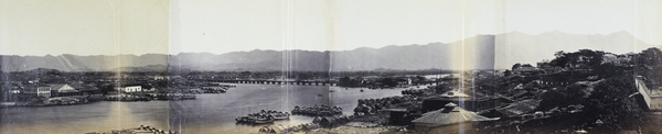 Panorama of Nantai and the Bridge of Ten Thousand Ages, Fuzhou