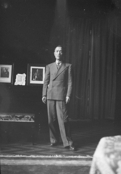 At Chinese Embassy, Moscow, 1946