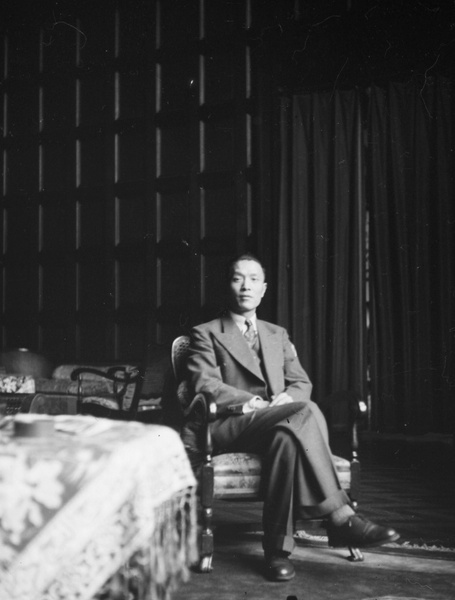 At Chinese Embassy, Moscow, 1946