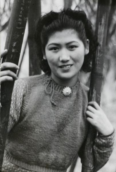 Jiang Fangling, with inscribed bamboo, Northern Hot Springs Park