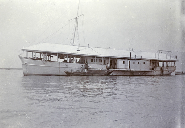 Customs hulk (previously the Revenue Cruiser 'Kua Hsing') at Nanjing