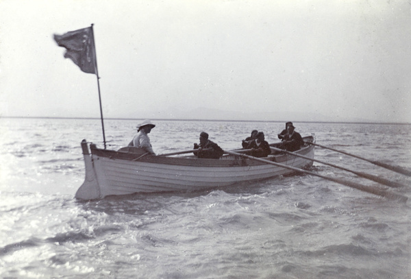 Customs boat at Nanking