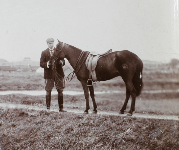 Hedgeland with 'Prince Henry', in Nanking 1900