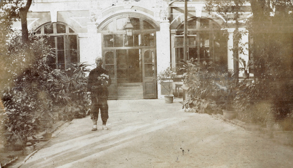 Entrance to the Commissioner's house in Tientsin