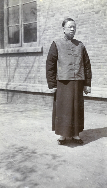 An employee of the Imperial Maritime Customs Service, Tientsin