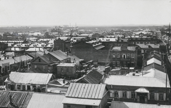 Rooftop view of Taheiho (Aigun)