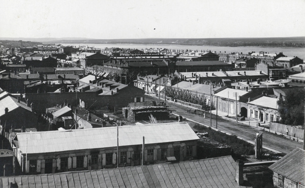 Rooftop view of Taheiho (Aigun)