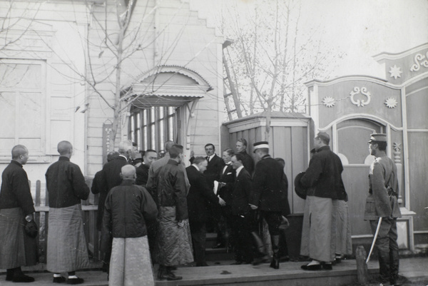 Opening of the Russian Consulate, Taheiho (Aigun), 1924