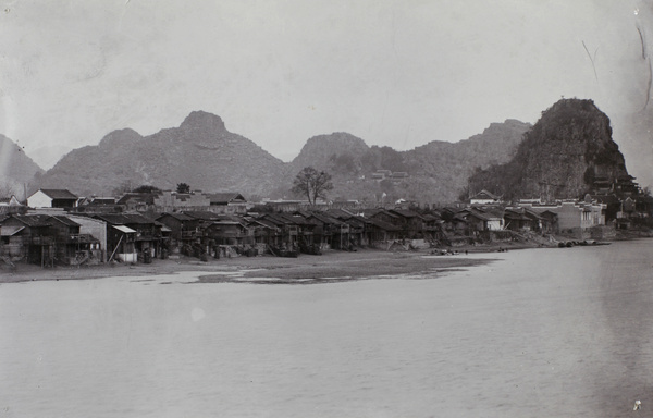 Beside the Li River at Kweilin