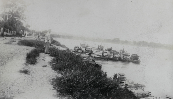 Weakening bankside of the West River at Nanning
