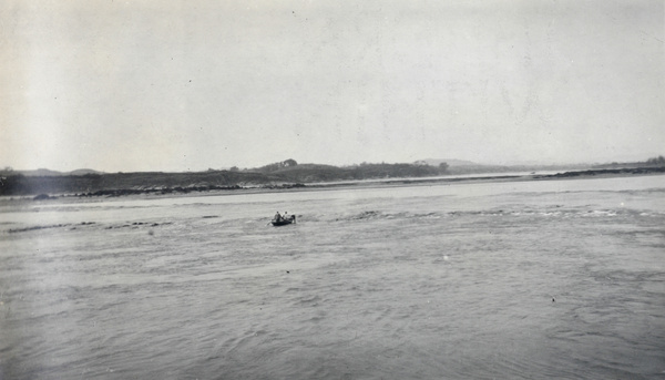 A boat on the West River Rapids