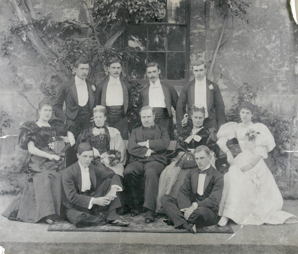 Hedgeland and others in evening dress