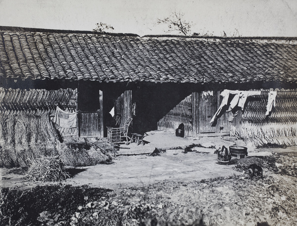 Chinese farmhouse near Shanghai