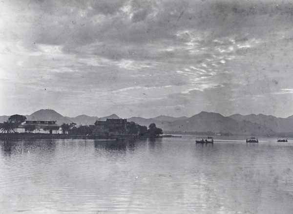 Boats on West Lake (Xihu), Hangzhou