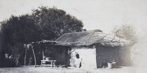 Chinese dwelling, Wusong, near Shanghai