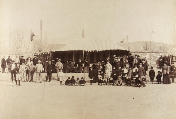 Athletic sports, Yingkou, 1893