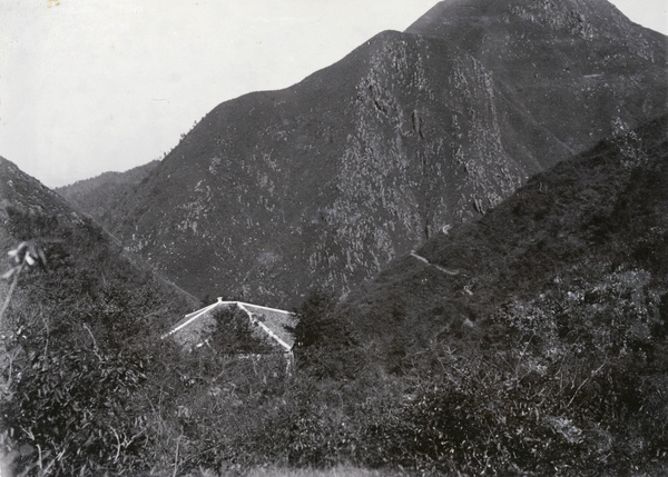 View of Commissioner's summer house from above