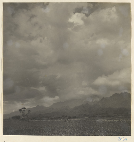 Plains and mountain landscape in the Lost Tribe country