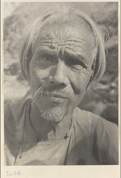 Man with a beard in the Lost Tribe country