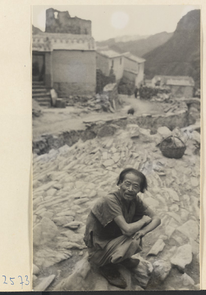 Man in Tio-liu-po Village [sic]